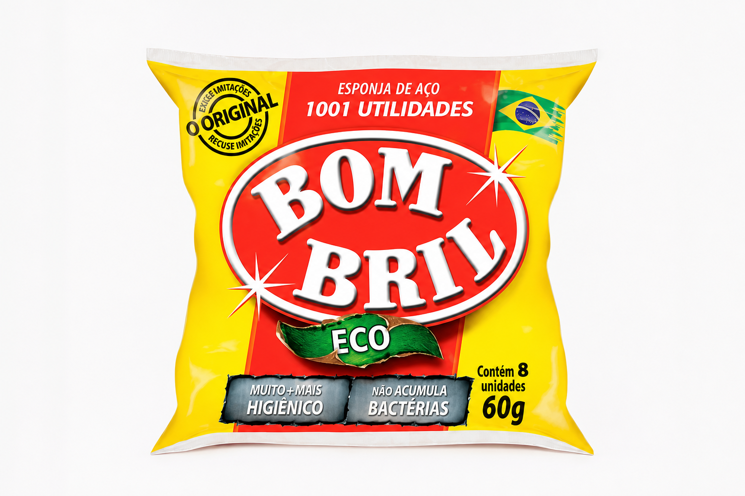 Esponja de aço Bom Bril