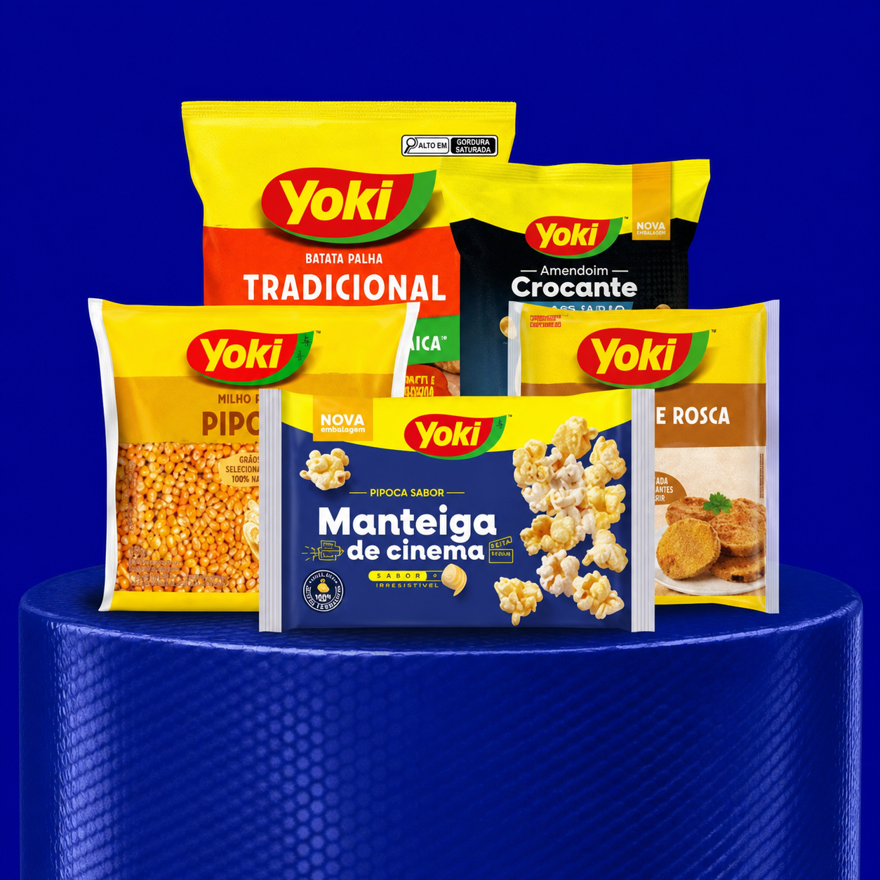 Seleção de produtos Yoki