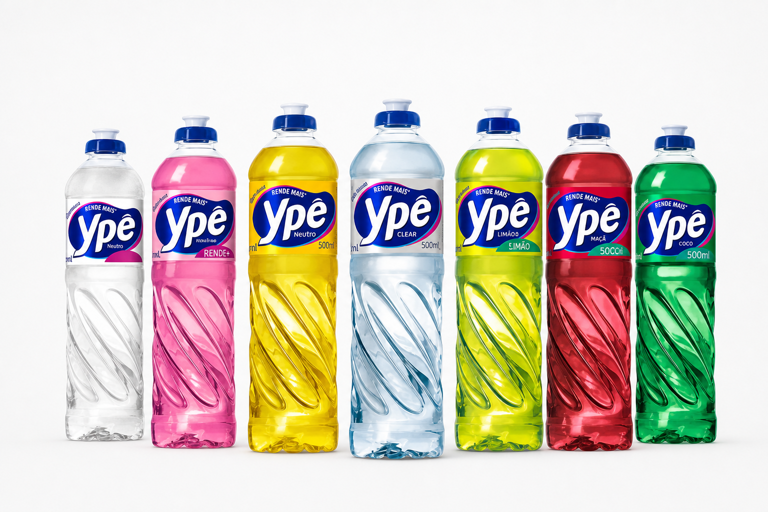 Linha de detergentes Ypê